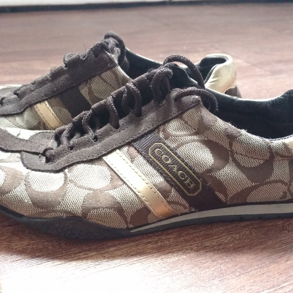 Coach tennis shoes